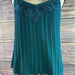 WHBM Emerald Green Camisole